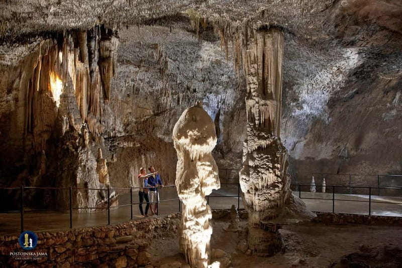 From Ljubljana: Postojna Cave, Predjama Castle, & Piran Tour - Predjama Castle built into the cliff
