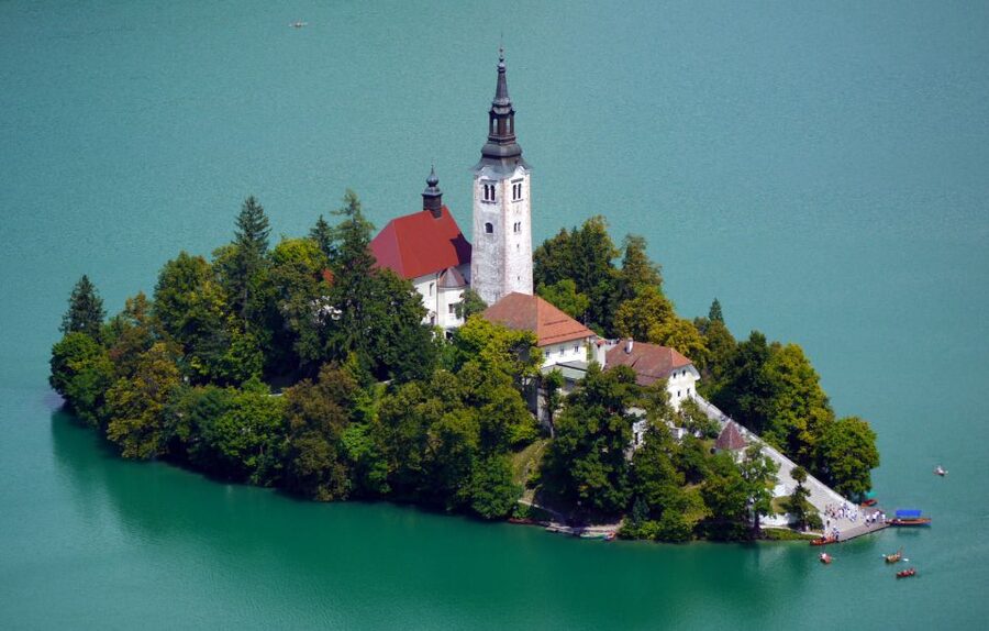 From Porec: Alpine Jewel Lake Bled - First views of the Pearl of the Alps