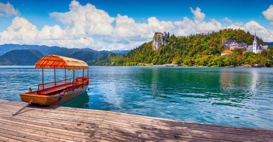 From Porec: Alpine Jewel Lake Bled - The long road from Porec into Slovenia