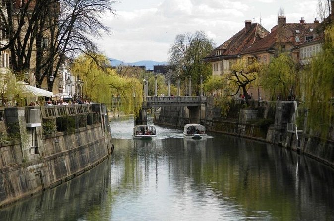 Guided Boat Tour in Ljubljana - Trnovski Pristan Embankment, Greenery and Quiet Water