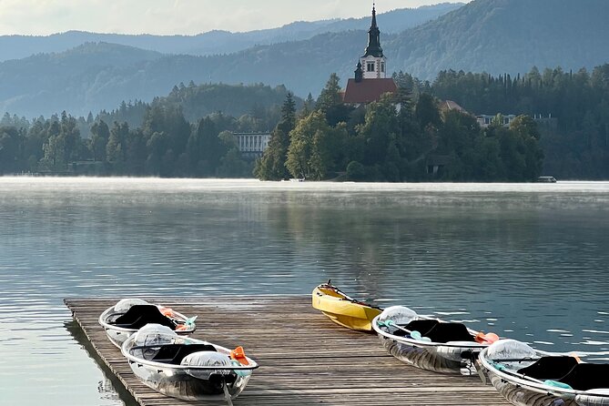 Guided Clear Kayak Tour in Bled - The main paddle: calm water, castle views, and fish