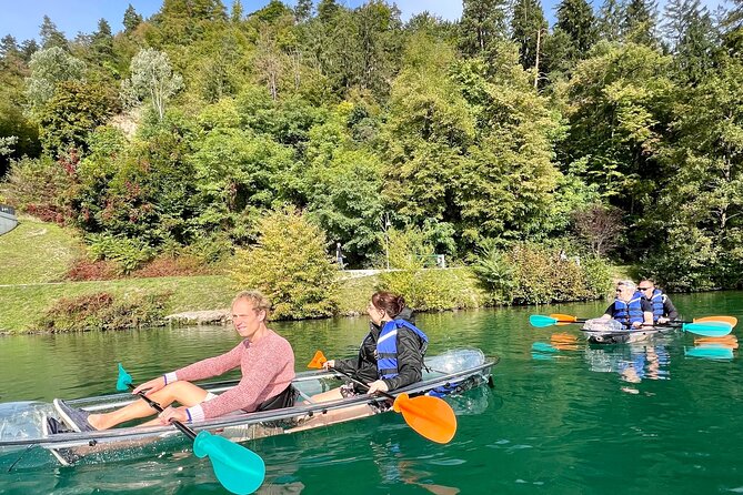 Guided Clear Kayak Tour in Bled - Daytime or sunset: choosing the right departure