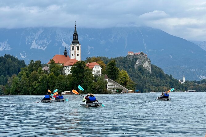 Guided Clear Kayak Tour in Bled - Getting to the rowing center from central Bled