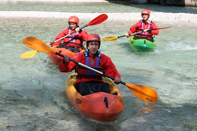 Guided Sit on Top Kayak Trip on Soca River - Meeting Sport Mix in Bovec