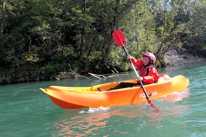 Kayaking in Bled - The cliff jump and the calmer gorge finish