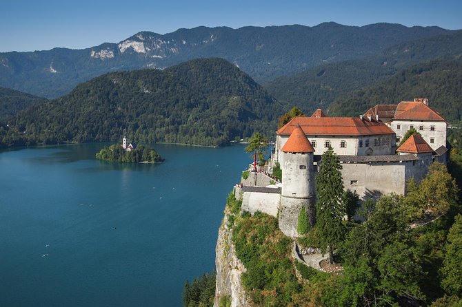 Lake Bled and Ljubljana Group Shore Experience from Koper - Bled Castle views and the steep approach