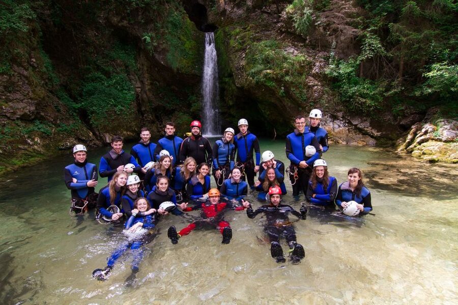 Lake Bled: Bohinj Valley Canyoning Tour with Photos - The canyon route: forest, rock, and cold mountain water