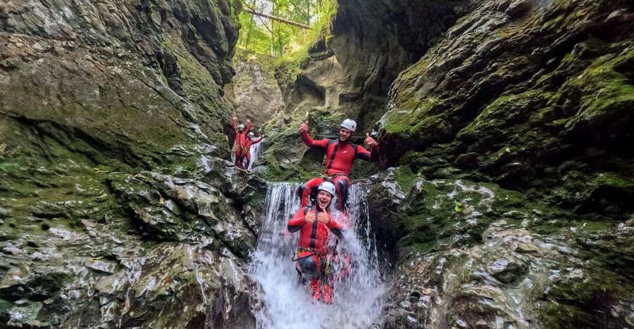 Lake Bled: Canyoning Adventure with Free Footage - Why Slap Grmečica makes a good canyoning setting