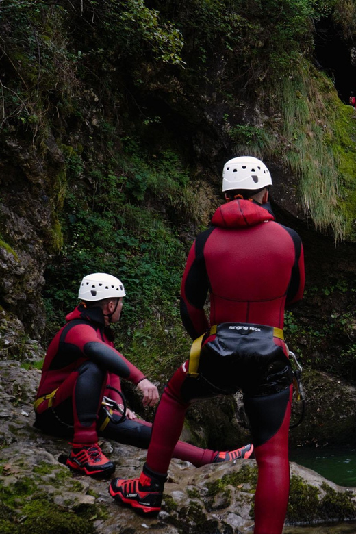 Lake Bled: Canyoning Adventure with Free Footage - Walking up before working your way down