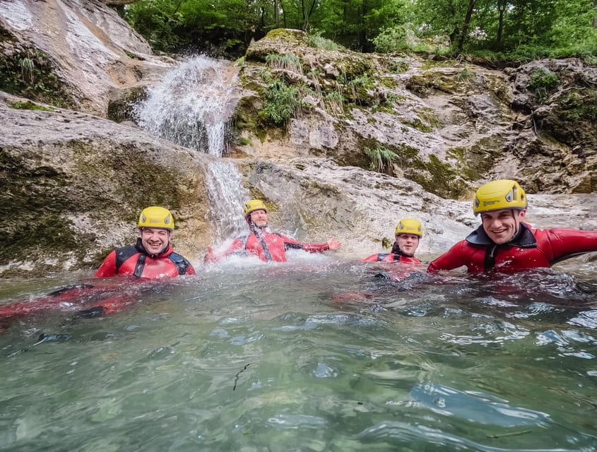 Lake Bled: Canyoning Adventure with Free Footage - Swimming, jumping, sliding, and abseiling