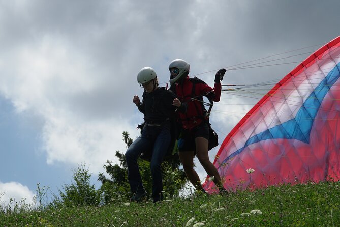 Lake Bled Tandem Paragliding - The flight path over Bled Island, Castle, and Ojstrica