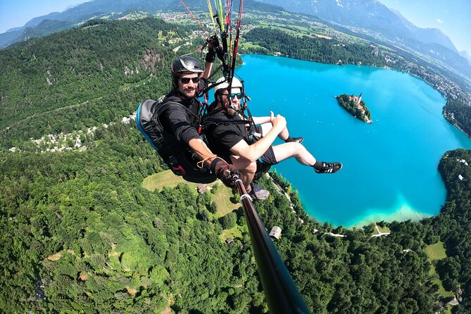 Lake Bled Tandem Paragliding - How long you stay in the air