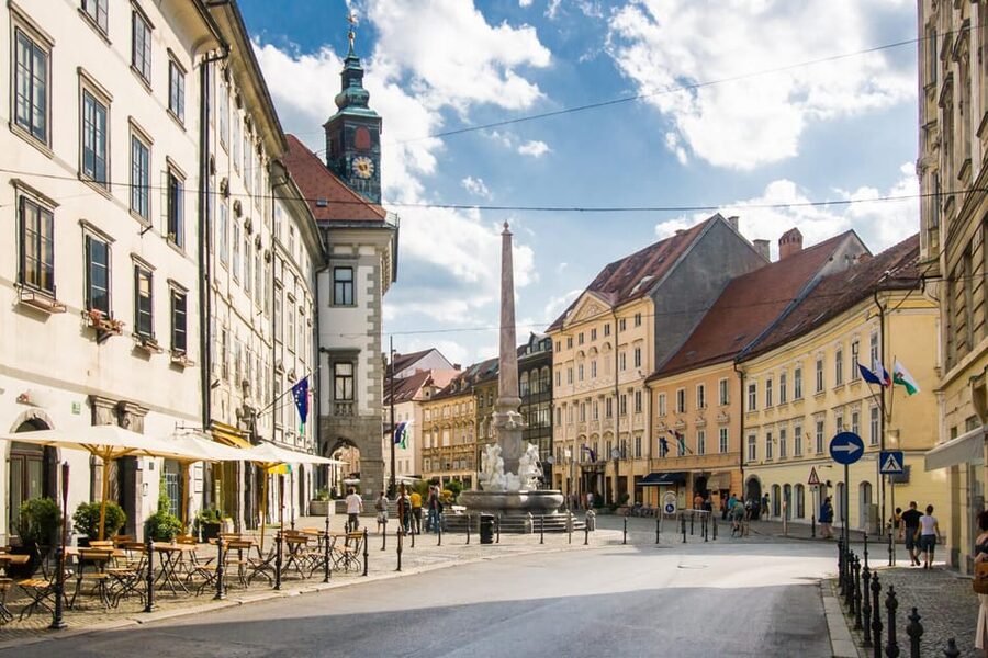 Ljubljana: 2h walking tour with local guide - Dragon Bridge and Butchers’ Bridge