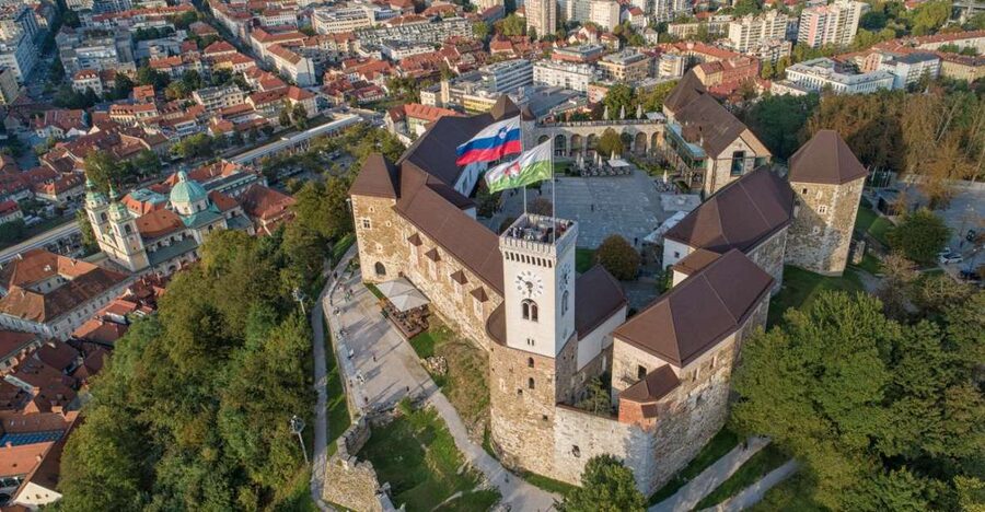 Ljubljana: Castle Entry Ticket with Optional Funicular Ride - Inside the castle grounds and main courtyard