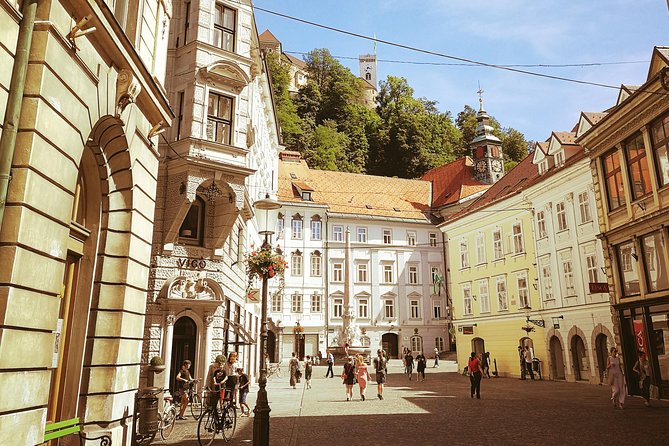 Ljubljana City Tour Including Ljubljana Castle - St. Nicholas Cathedral and its entrance