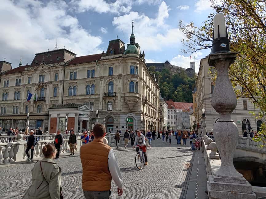 Ljubljana: Private tour to discover the city of dragons - Preseren Square and the city’s central meeting place