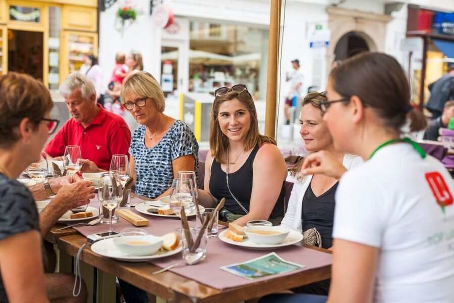 Ljubljana: Slovenian Cuisine Walking Tour with Tastings - Five stops that build a picture of Slovenian cooking