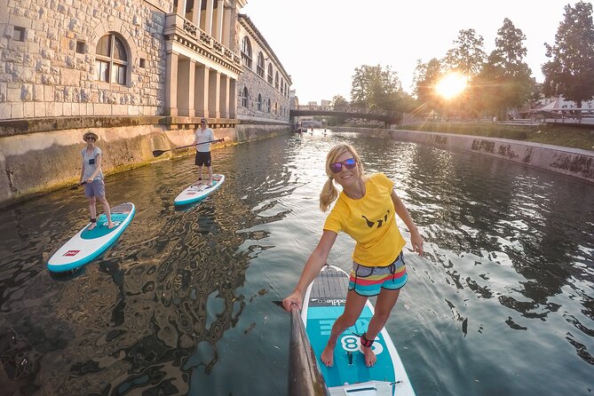 Ljubljana Stand-Up Paddle Boarding Lesson and Tour - Jože Plečnik’s city from water level