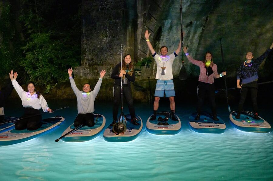 Most na Soci Evening SUP Excursion from Bovec - The beach break and snacks