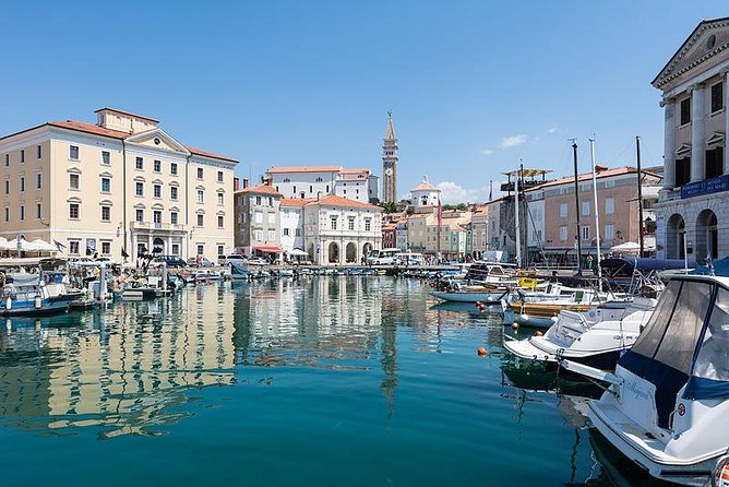 Piran and Panoramic Slovenian Coast from Koper - Tartini Square and the town’s Venetian face