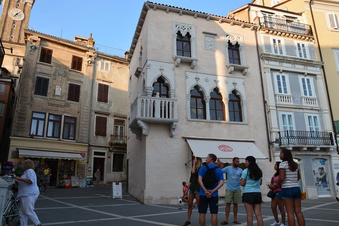 Piran Walking Tour with Local Wine and Food Tasting - First of May Square and the tasting