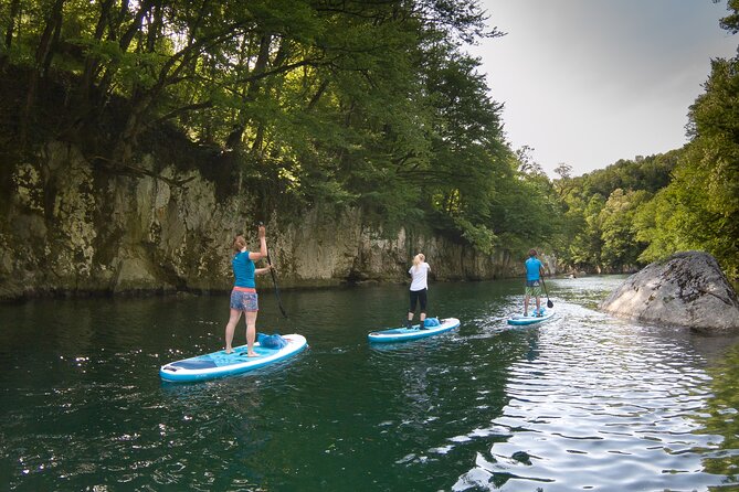 Private Half Day Stand-up Paddle Boarding on the Soča River - Starting in Bovec with coffee and a private guide