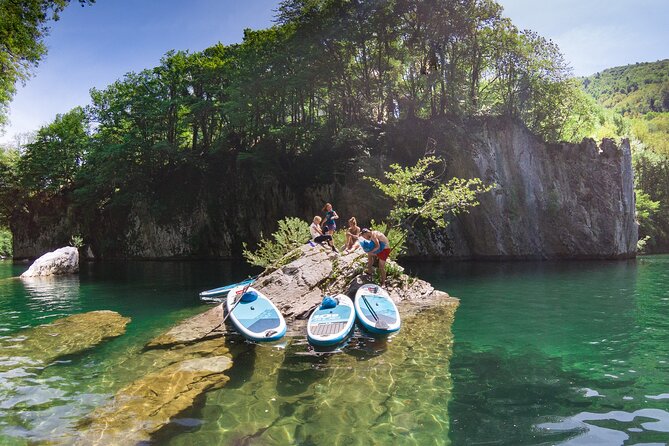 Private Half Day Stand-up Paddle Boarding on the Soča River - The 40-minute ride through Kobarid and Tolmin