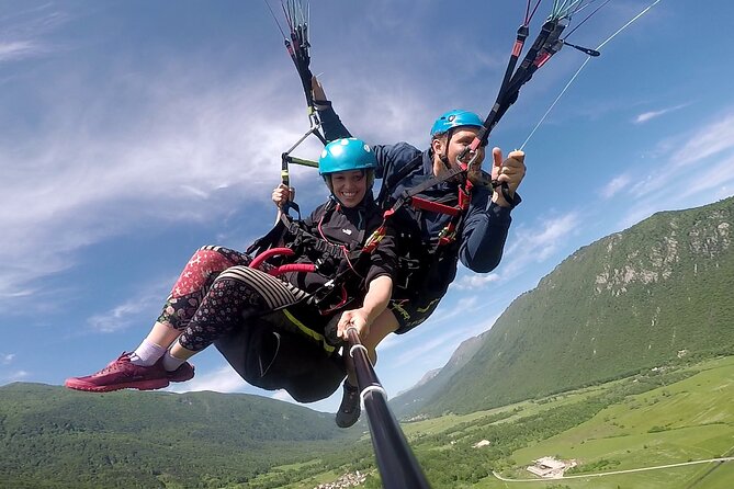 Private Tandem Paragliding in Soča Valley - A private experience, not a group outing