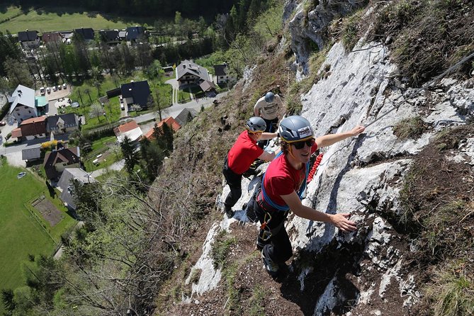 Quick Vertical Attraction - Via Ferrata Mojstrana - Mojstrana Squirrels route, the grade C/D challenge