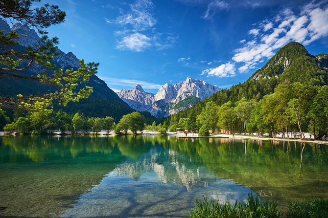 Soča river experience - Triglav national park - A quick crossing into Italy at Lake Predil