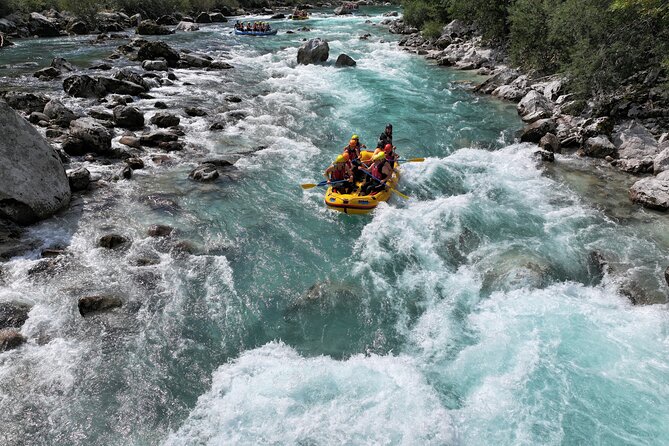 Soča River Rafting Adventure in Bovec - Swimming stops and quiet river pools