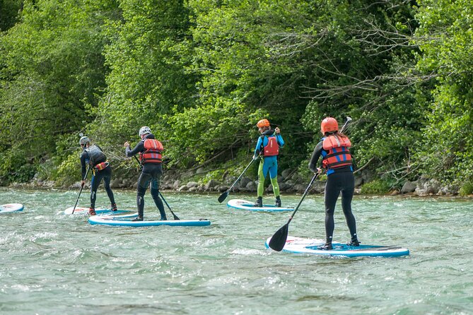Soca Whitewater Stand-up Paddle Boarding Small Group Adventure - The halfway beach break