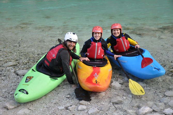 Whitewater Kayak Course on Soca River - Learning to read the Soča instead of just riding it