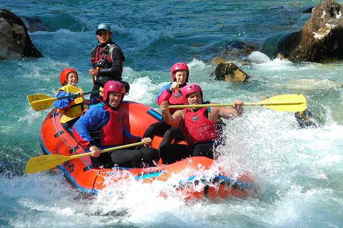 Whitewater Rafting on Soca River, Slovenia - What happens at the Boka start and exit