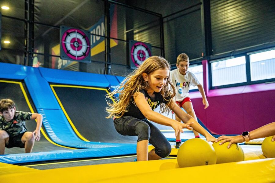 Woop! Fun park with 21 attractions - Making the most of the 60-minute session