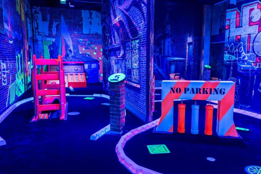 Woop! Glow Golf: Maribor - Finding Woop! Glow Golf in Maribor
