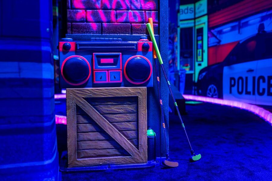 Woop! Glow Golf: Maribor - Why the Neon Props Matter