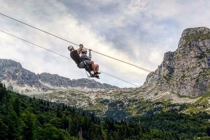 Zipline in Slovenia - Leaving Bovec by 4x4